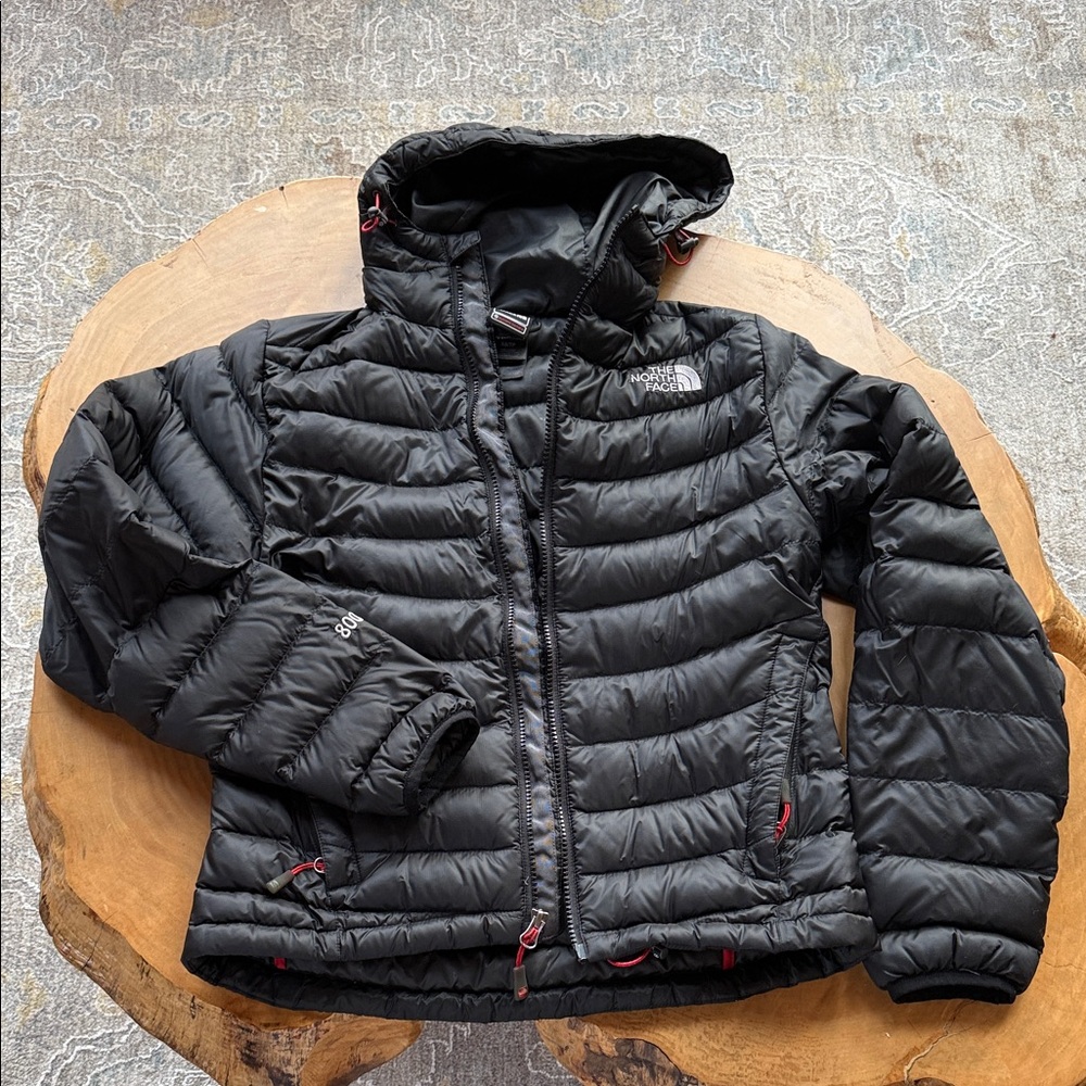 The North Face Summit Series Black Puffer Jacket